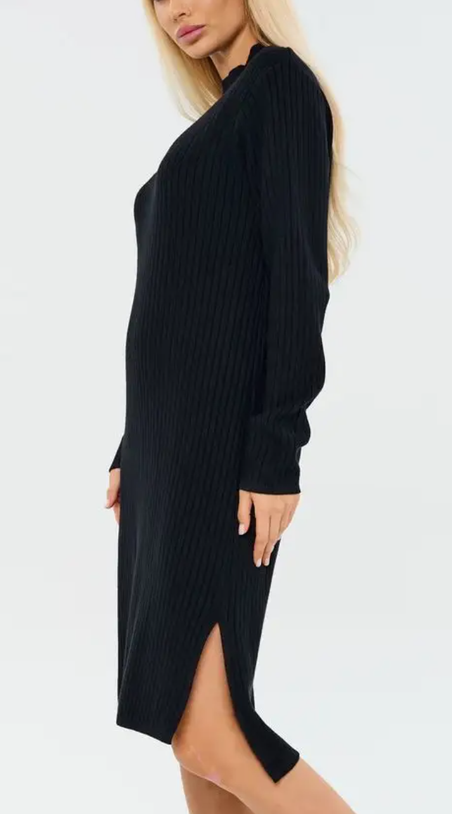 Платье вязаное лапша Хлоя